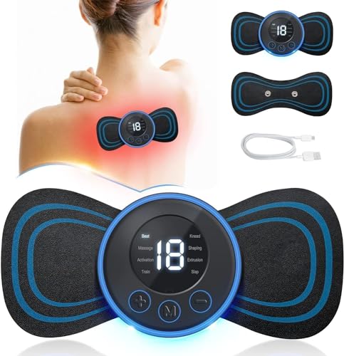 Wireless EMS Butterfly Massager Pain Relief Muscle Relaxation