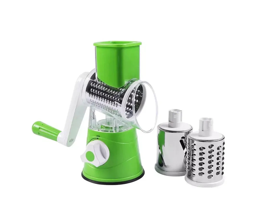 Tabletop Drum Grater Manual Vegetable Slicer & Multi Functional Grater