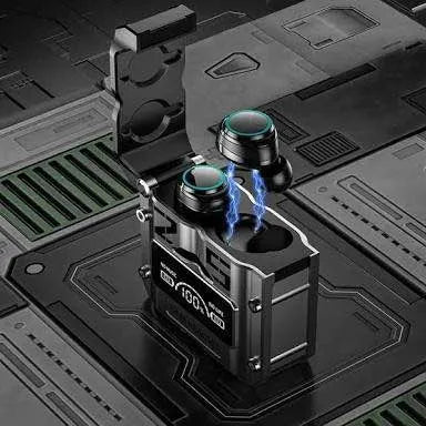 M25 Bluetooth 5.3 Wireless Earbuds HiFi Sound, LED Display & 40Hr Backup